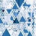 thumbnail image 2 of "Blue Diamonds" Painting Print on Wrapped Canvas, 2 of 7