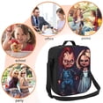 thumbnail image 5 of Saiise Chucky Print Lunch Box for Men Women Adults Lunch Bag for Office Work Picnic - Reusable Portable Lunchbox, 5 of 8