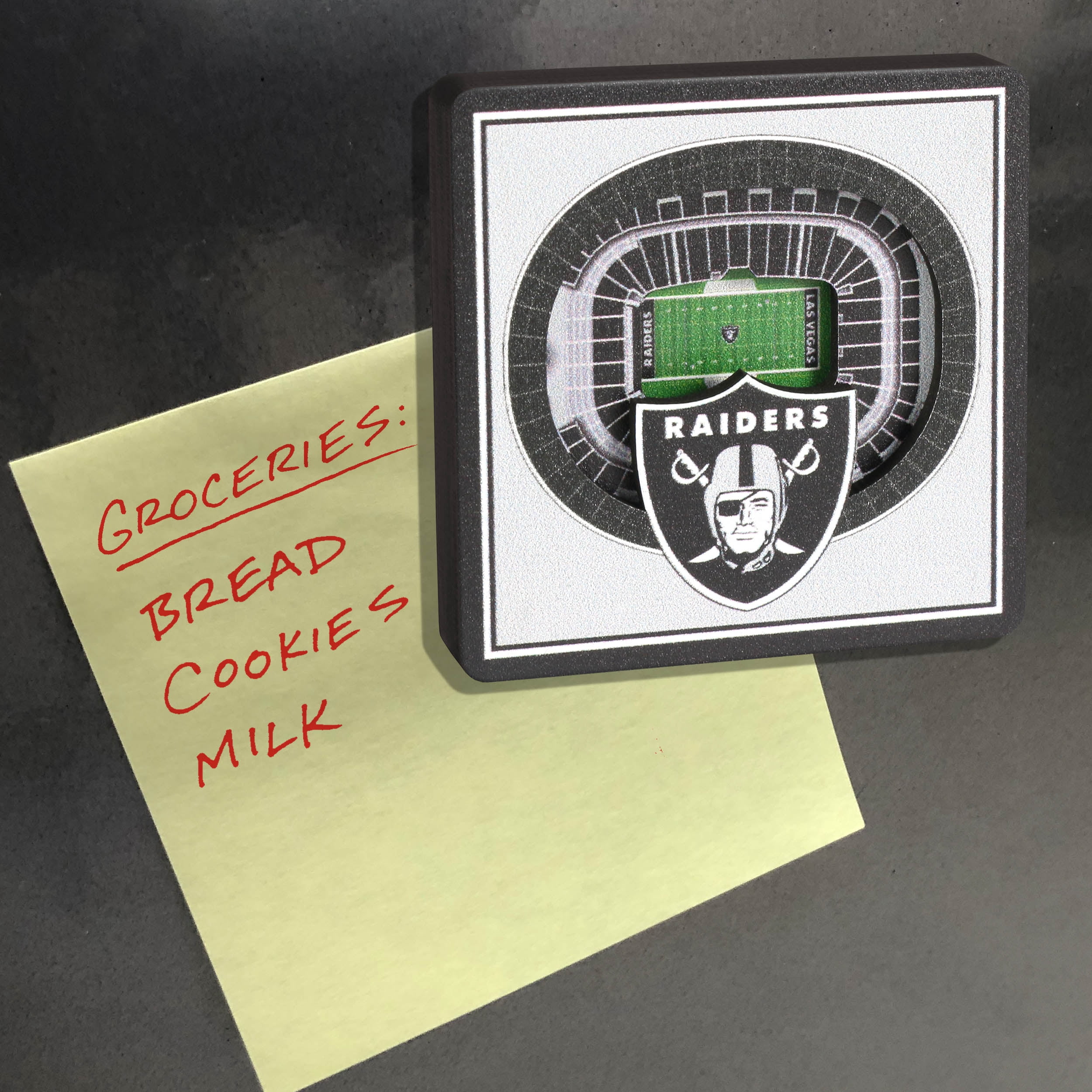 YouTheFan NFL Las Vegas Raiders 3D StadiumView Magnet