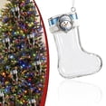 thumbnail image 2 of Christmas Stocking Candy Holder Ornament, 3.49-Inch Clear Acrylic Fillable Hanging Decor for Small Treats, Cash, Stocking Stuffers, Christmas Tree and Holiday Party, 2 of 6