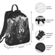 thumbnail image 2 of Balery Geometric Bull Design Mochila ligera para hombre y mujer: duradera e impermeable, ideal para la escuela, el trabajo, viajes y uso diario., 2 of 7
