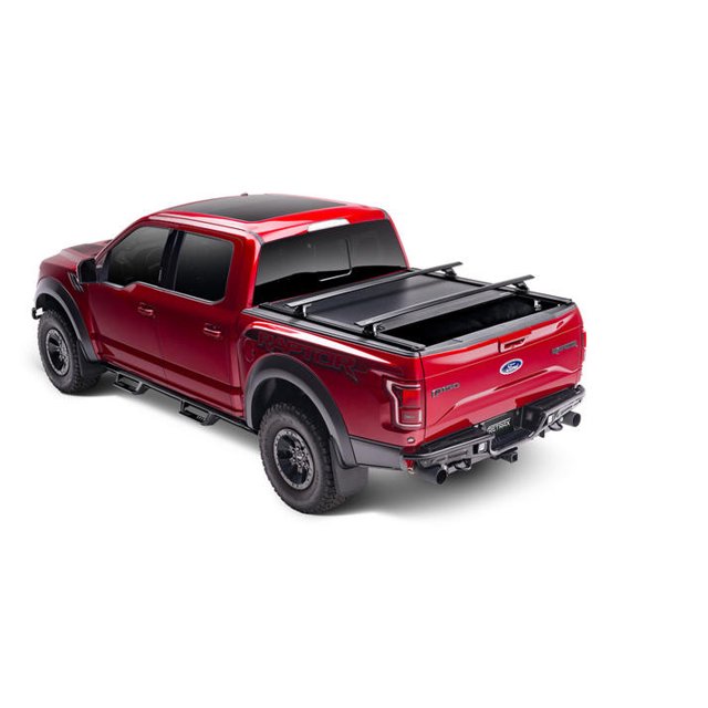 Retrax Tonneau Cover T-60484 RetraxONE XR; Manual Retractable; Key Lockable; Black Matte; Polycarbonate