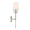 thumbnail image 5 of 562-SA Crystorama Lighting Broche - 2 Light Wall Sconce-21 Inch Tall and 12 Inch Wide-Antique Silver Finish, 5 of 7