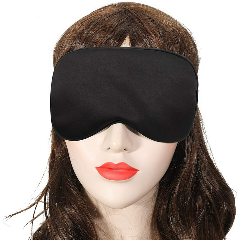 Sleep Mask Night Cover Eye Sleeping Silk Satin Masks for Women Men