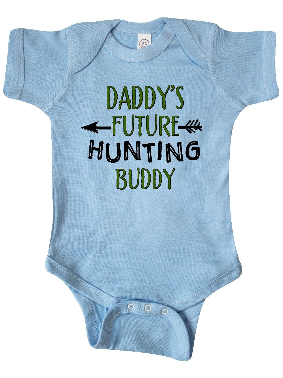 INKtastic - Inktastic Daddys Future Hunting Buddy Infant Bodysuit ...