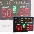 thumbnail image 3 of Basketball Digital Scoreboard, ABS Remote Operation Basketball Scoreboard  For Soccer Games, 3 of 8