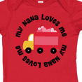 thumbnail image 4 of Inktastic My Nana Loves Me Valentine Boys or Girls Baby Bodysuit, 4 of 5