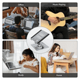 thumbnail image 3 of Laptop Stand for Desk, HFLRZZ Aluminum Adjustable Stand of Laptop with 360 Rotating Base, Ergonomic Computer Stand Holder for MacBook, Air, Pro, All Laptops up to 16 inches, for Home, Gift ideal, 3 of 8