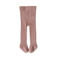 thumbnail image 5 of SERTGUTR Girls' Ribbed Tights Footed Leggings Stretch Pull-On Full Length Knit Dance Base Pants Casual School Everyday Wear, 5 of 5