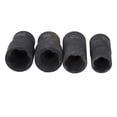 thumbnail image 3 of Cr-Mo Steel 1/2 Inch Drive Impact Bolt Extractor Set - 4 Metric Sizes (17mm, 19mm, 21mm, 22mm) with Storage Case - Rustproof Black Phosphating Finish for Damaged/Rusty Nuts -, 3 of 6