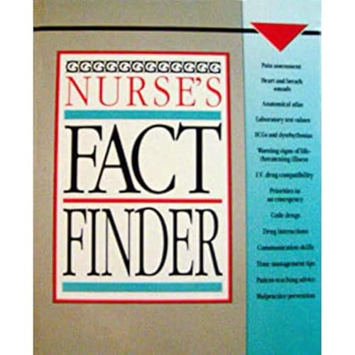 Pre-Owned Nurse's Factfinder, 9780874343083, 0874343089, Hardcover,