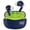 Navy Blue, variant on STUDIO PRO by FISHER Active Pro TWS Bluetooth In-Ear Earbuds with Mics and LED Charging Case, ANC, up to 20 Hours Play Time, IPX4 Sweatproof , Navy Blue