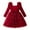 D- Red, variant on Gvdentm Girl Tulle Dress Girls Pageant Princess Flower Dress Kids Prom Puffy Ball Gowns(Blue,5-6 Years)