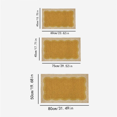 thumbnail image 4 of Tapis de Porte d'Intérieur Tapis de Porte d'Entrée Antidérapant en Caoutchouc Support Absorbant Boue et à l'Intérieur des Saletés Tapis Trappeur Tapis d'Entrée Lavable en Machine, 4 of 4