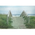 thumbnail image 2 of Phillip, Jamie 14x11 White Modern Wood Framed Museum Art Print Titled - Pure Beach 1, 2 of 4