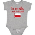 thumbnail image 3 of Inktastic So Cute Polish Boys or Girls Baby Bodysuit, 3 of 5