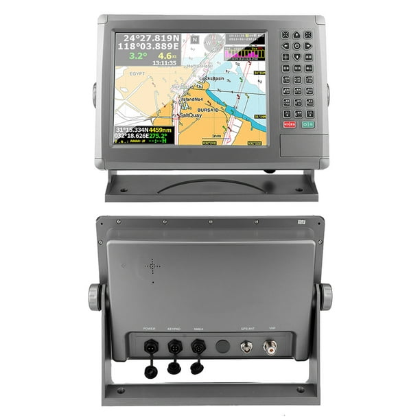 Marine GPS Navigation for Boat, Boat GPS Navigation, Multifunction XF-607 7  inch Color Display Marine Navigator 200 Routes and 10,000 Waypoints, GPS