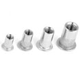 thumbnail image 3 of 200pcs Mixte en Acier Inoxydable Rivet Écrou Rivet Écrou Kit Fileté Insert Écrousert M3 M4 M5 M6 Aveugle Rivet Écrou Ensemble, 3 of 8
