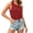 Red-tanks, variant on Sleeveless Tops for Women, Open Back Criss Cross Fashion Tank Tops, Trendy Workout Casual Outdoor Undershirts