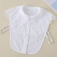 thumbnail image 2 of Half Shirt Blouse Fake Collar Detachable Dickey Collar Faux False Collar, 2 of 5