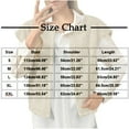 thumbnail image 3 of Diufon Womens Fuzzy Warm Vest Casual Sleeveless Open Front Cardigan Lightweight Fall Fashion Winter Jackets, 3 of 8