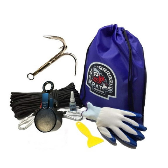 Kratos 1400 Athena Clamp Neodymium Classic Magnet Fishing Kit