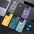 thumbnail image 6 of TECH CIRCLE Back Cover Case, for iPhone 16 Pro Max Case 6.9" 2024, Fabric Shell Silicone Protective Phone Case, Compatible with MagSafe / Magnetic Accessories, Slim Thin Lightweight Cover, Darkblue, 6 of 6