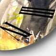 thumbnail image 3 of Designart 'Bright Sunshine Through The Forest Trees Iv' Traditional Wall Clock, 3 of 5