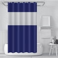 thumbnail image 5 of No Hook Shower Curtain, Splicing Eva Waterproof Shower Curtain 180x180cm Thickened with Light-Permeable Panel, Includes Rings, Bathroom Shower Curtain Hooks, 5 of 6