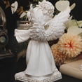 thumbnail image 4 of pitrice Resin Angel Candle Holder Angle Props Candle Holders Photo Props Statue for Christmas Grief Decor Left, 4 of 9