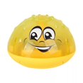 thumbnail image 1 of Bola de baño de ballena eléctrica con luz LED, juguetes de baño para bebés, rociador de agua, ducha, piscina, bañera, niñosBola amarilla sin base zhangmengya  unisex, 1 of 2