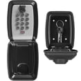 thumbnail image 1 of MesaSe Key Lock Box  Wall Mounted Key Storage Box with 9-Digit Keyboard Resettable Code Portable Weatherproof Outside Key Storage Lockboxfor Home  Office, 1 of 9