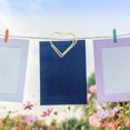 thumbnail image 5 of 100 clips de papel dorados con forma de corazón, acabado liso, para decoración de bodas, 5 of 5