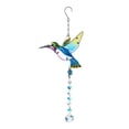 thumbnail image 2 of sol de cristal, decoración, prisma, fabricante de , colibrí, ventana colgante, de , jardín, Patio, decoración colgante, adorno Soledad Campanilla de viento colgante colgante, 2 of 10
