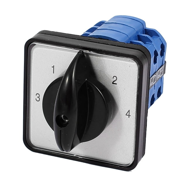 Unique Bargains 660V Ith 20A 5 Position 12 Terminals Rotary Cam Combination Switch