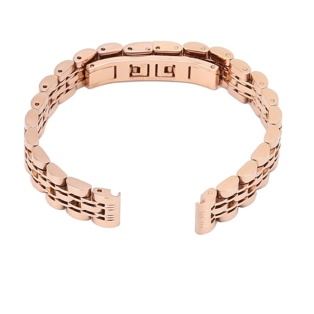 Correa de reloj, correa de reloj de repuesto de acero inoxidable de 10 mm/0,4 pulgadas, correa de pulsera de reloj multifuncional