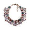thumbnail image 1 of Collier en Alliage pour Femmes, Remplacement Portable Décoratif, Pendentif de Rendez-Vous Coloré et Élégant, Cadeau d'Anniversaire Rouge Bleu, 1 of 9