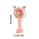 thumbnail image 3 of Summer USB Fan Cute Cats Handheld Folding Mini Fan Cartoons Style Portable Light-up Mini Fan For Students, 3 of 6