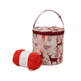 thumbnail image 3 of Sac de Rangement pour Fils Portable, Petit Organisateur de Projets de Tricot pour Fils, Sac de Rangement à Fermeture Éclair, 3 of 7