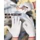 thumbnail image 5 of Guantes de trabajo SATINIOR, forros blancos de algodón, 36 pares, para hombre y mujer, 5 of 7