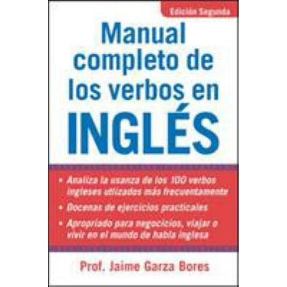 Pre-Owned Manual Completo de los Verbos en Ingles (Paperback) 0071444963 9780071444965