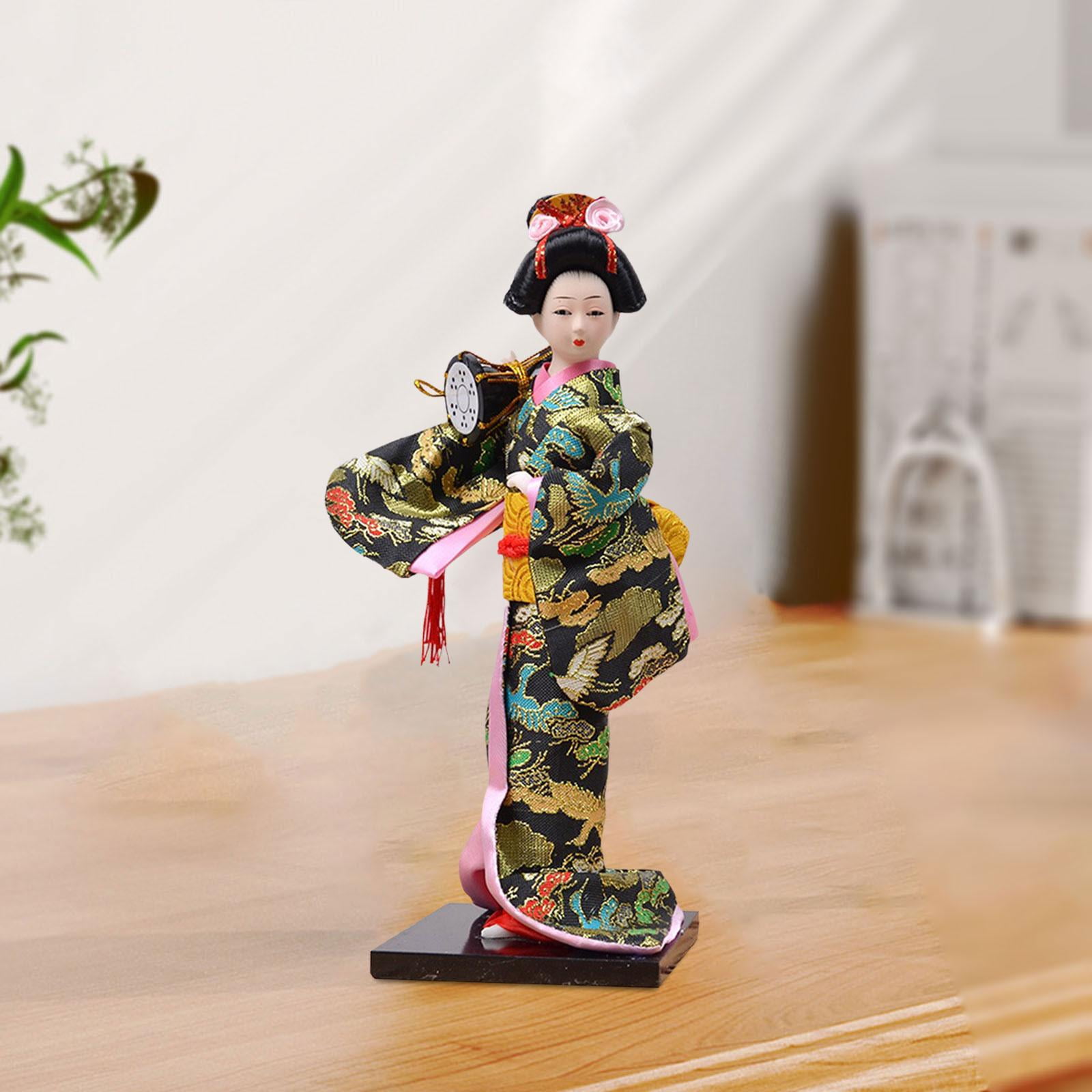 Japanese Geisha Asian Geisha Doll Handicraft Oriental Doll Folk for