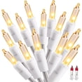 thumbnail image 1 of Cadena de luces navideñas ODEETRONIC, 6,6 m, 100 incandescentes, 120 V, 1 of 7