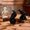 Z_A+B, variant on Gothic Raven Statues, 1.3 In Perched Black Bird Figurine with Red Eyes for Home Office Desk, Perched Raven, bldnkj