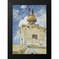 thumbnail image 2 of Sargent, John Singer 11x14 Black Modern Framed Museum Art Print Titled - Venice La Dogana 1906, 2 of 5