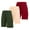 Pack E, variant on 3-Pack Premium Men’s French Terry Sleep Shorts-Athletic Activewear Short With Pockets- Sweat Shorts For Sports, Gym, Workouts
