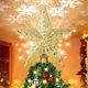 thumbnail image 2 of Lámpara de proyección giratoria Led para decoración de árbol de Navidad, copo de nieve, estrella, luz nocturna, 2 of 4