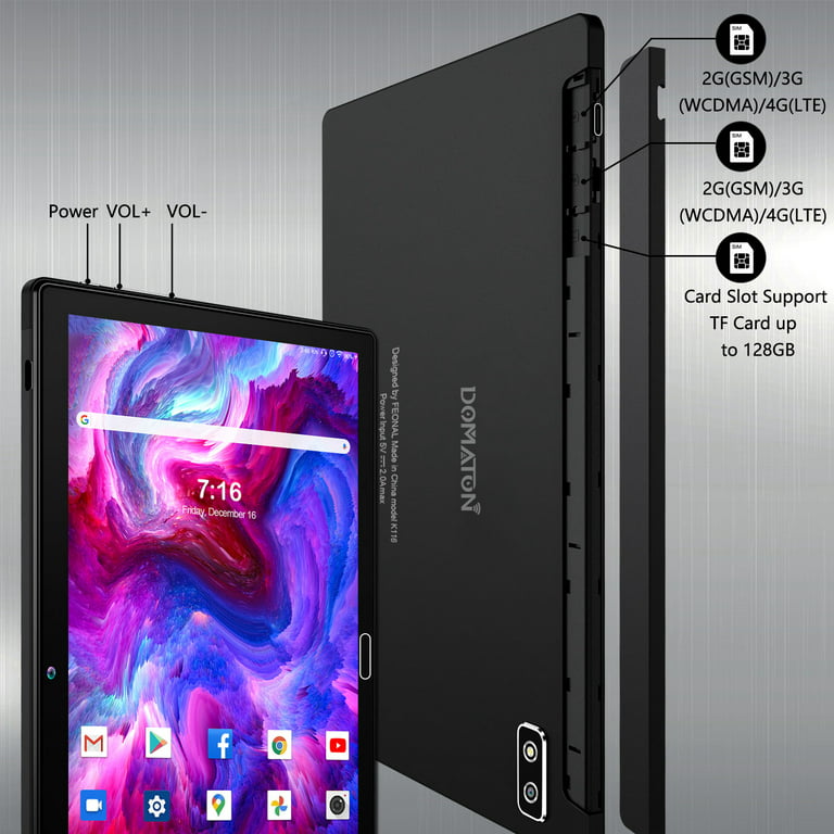 2024 Newest 11 inch Tablet Android 13 Tablets 16GB RAM 256GB ROM 1TB  Expand, 2K 2000 x 1200 Display, Octa-Core, 13MP Triple Camera, 8600mAh,  Quad