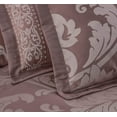 Chezmoi Collection Royal Luxury Jacquard Floral Comforter Set