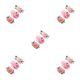 thumbnail image 3 of Pinza para el pelo Jumpingount 3 piezas decoración para la cabeza accesorios exquisitos mujer tela decorativa fiesta, 3 of 6